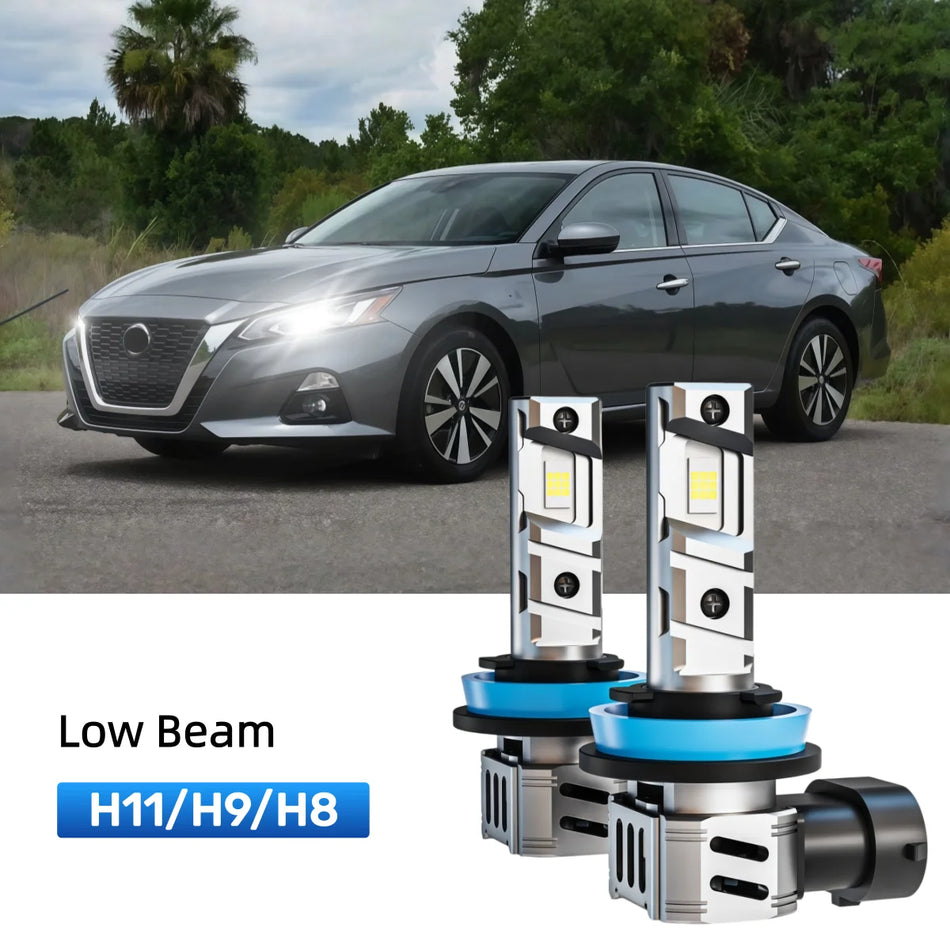 Best H11 LED low beam bulbs replacement for 2019-2022 Nissan Altima