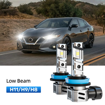 Best H11 LED low beam bulbs replacement for 2021-2023 Nissan Sentra