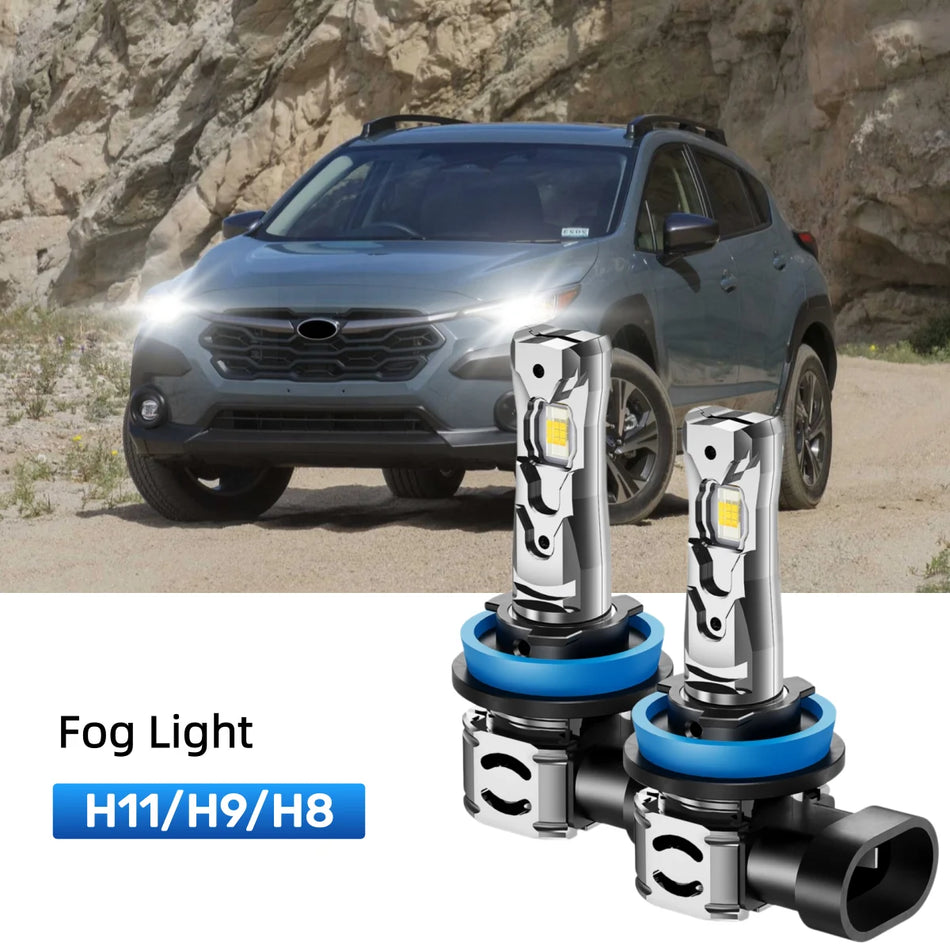 Best H11 LED fog light bulbs replacement for 2022-2023 Subaru Crosstrek
