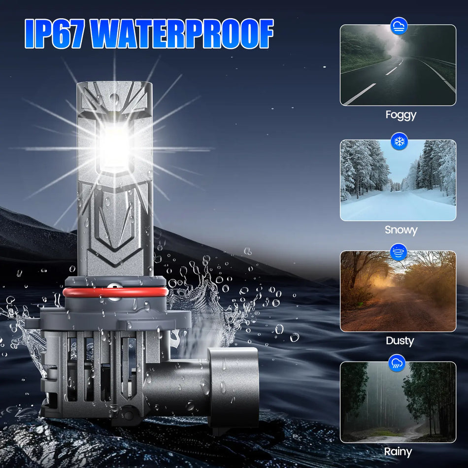 Fit for 2022 Ford Ranger 9005 LED Headlight Bulbs | Brighter  and Safer