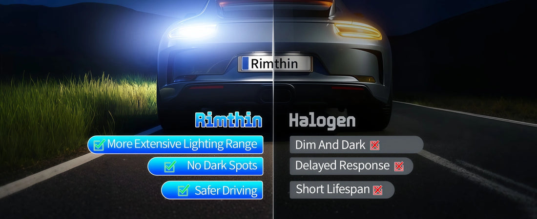3156 reverse bulbs are brighter than halogen lights