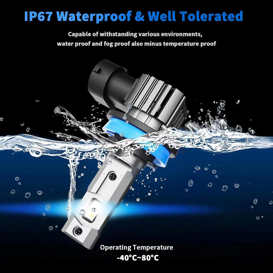 RIMTHIN H11 LED Headlight Bulb Waterproof and Highly Durable