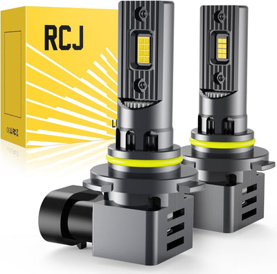 RCJ 9005/HB3 LED Headlight Bulbs 6000K White Pack of 2