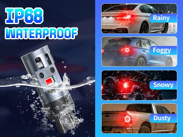 7443 LED Third Brake Light with IP67 Waterproof Rating