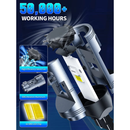 7443 LED reverse light bulbs long service life