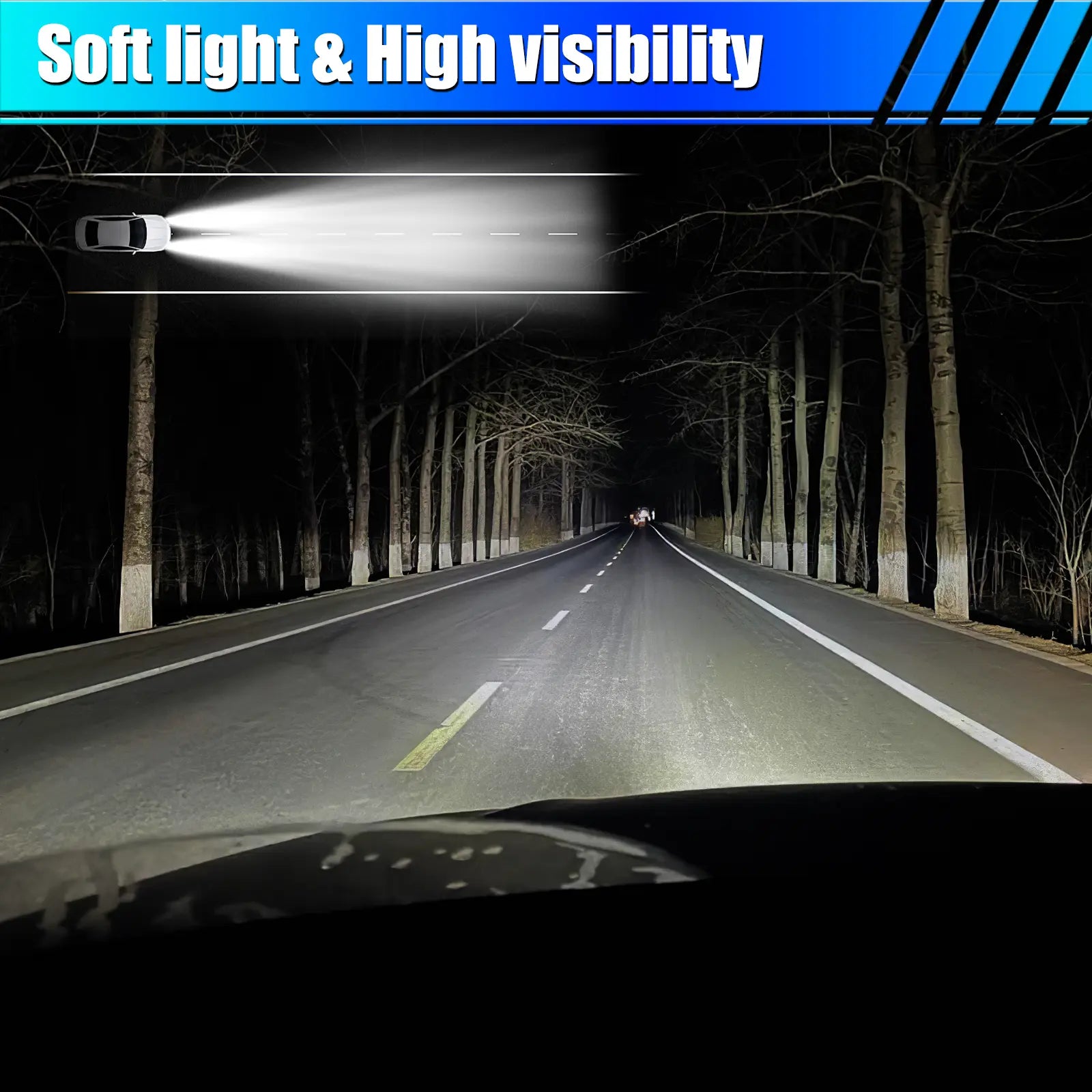 Fit for 2020 Toyota C-HR 9005 LED Headlight Bulbs | Clearer and Safer