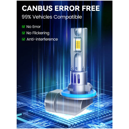 881 886 889 LED Fog Lights Suitable for Most Vehicles