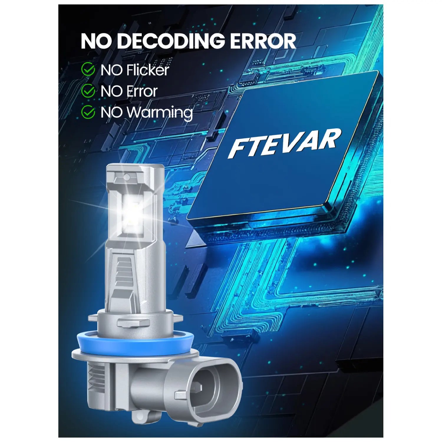 RIMTHIN C2 series 9005 H11 LED headlamp bulbs are compatible with 99% of vehicle models