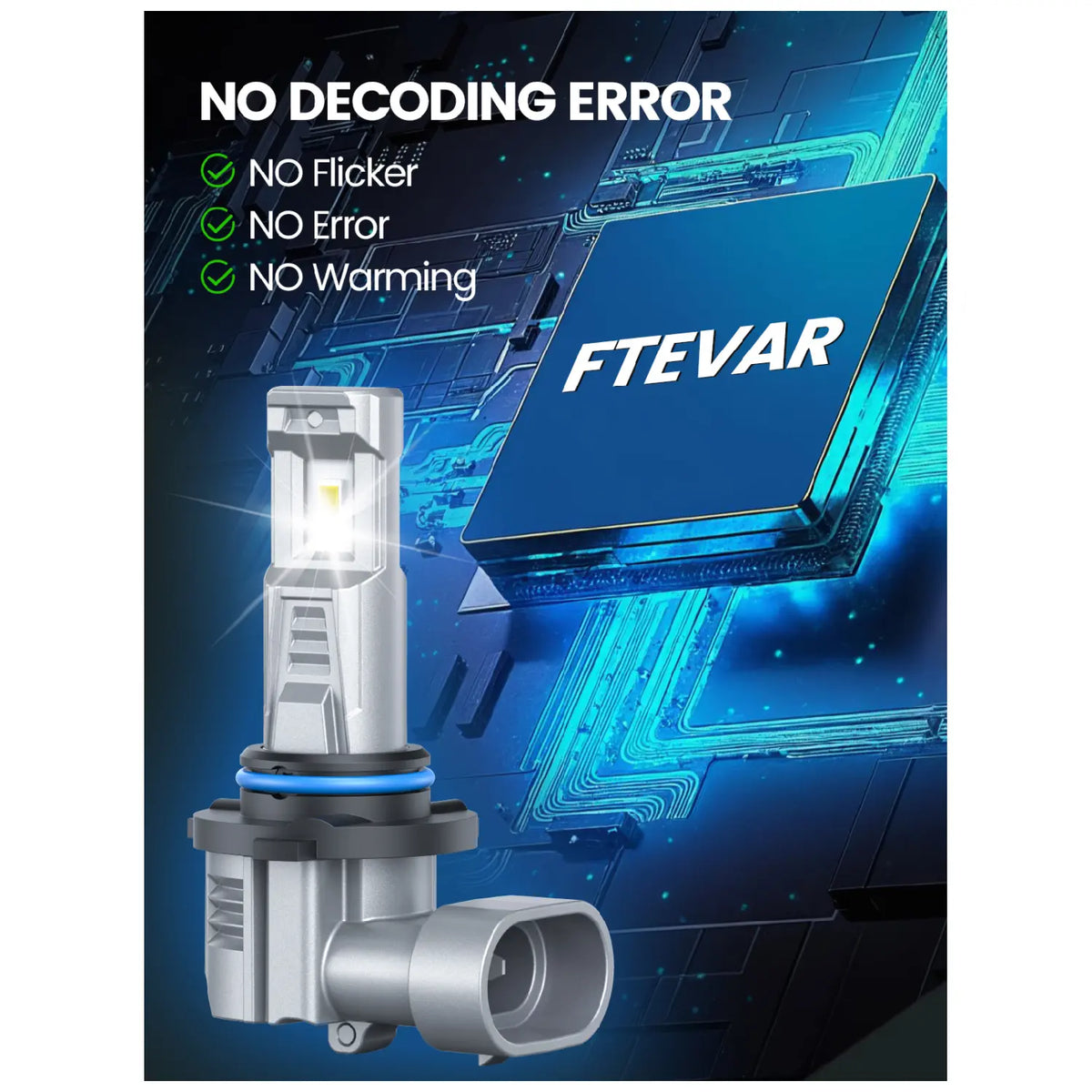 RIMTHIN C2 Series 9005 Headlight Bulbs are compatible with 99% of vehicles