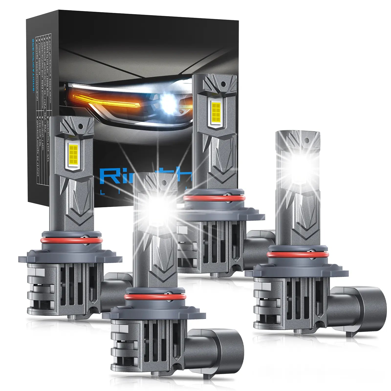 Fit for 2012 Chevrolet Cruze 9005 9006 LED Headlight Bulbs | Brighter  and Safer
