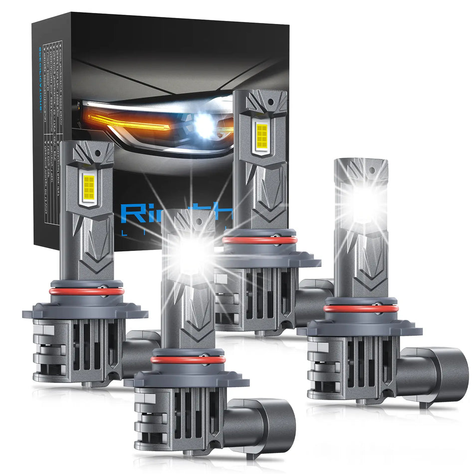 Fit for 2004 Honda Civic 9005 9006 LED Headlight Bulbs | Clearer and Safer