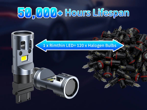 Best 3156 LED DRL light bulbs have a long service life