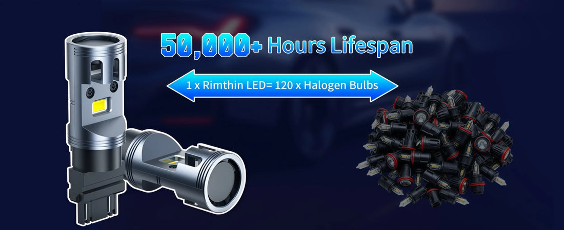 Best 3156 LED front turn signal lights have a long service life