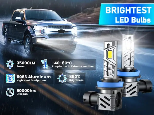 Best Chevrolet Silverado 1500 H11 LED Bulbs