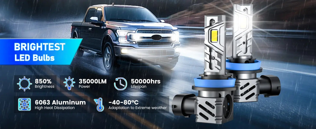 Best Chevrolet Silverado 3500 H11 LED Bulbs