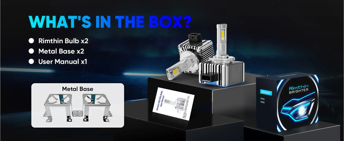 Best D3S LED Headlight Bulbs with a Upgrade Base