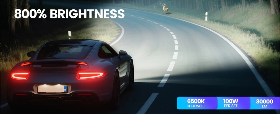 C2 series H4 Headlight Bulbs have Improved Brightness