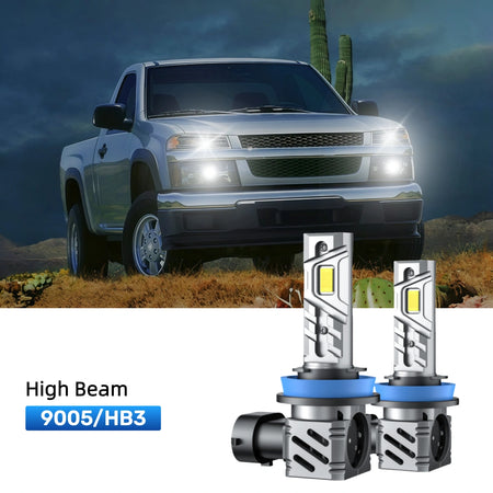 RIMTHIN 9005 LED High Beam Bulbs Fit for 2004-2008 Chevrolet Colorado