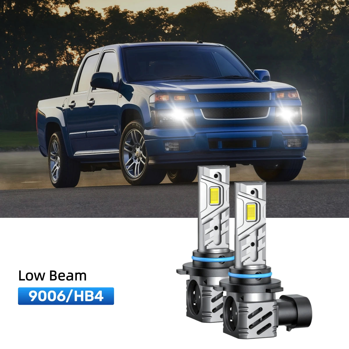 RIMTHIN 9006 LED Low Beam Bulbs Fit for 2009-2012 Chevrolet Colorado