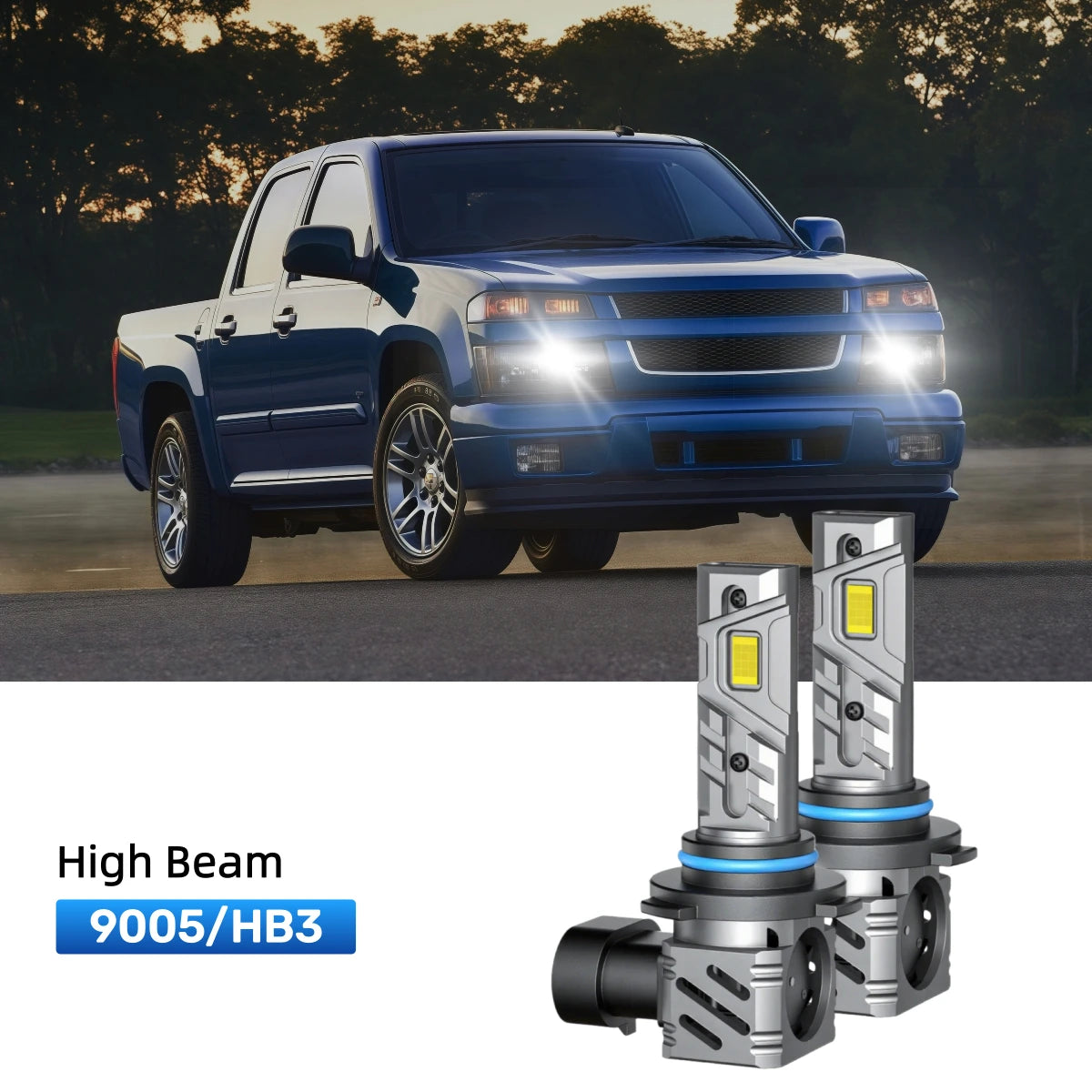 RIMTHIN 9005 LED High Beam Bulbs Fit for 2009-2012 Chevrolet Colorado