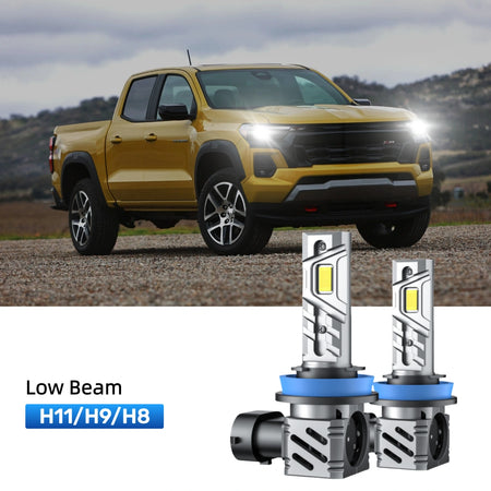 RIMTHIN H11 LED Low Beam Bulbs Fit for 2021-2022 Chevrolet Colorado Z71 LT