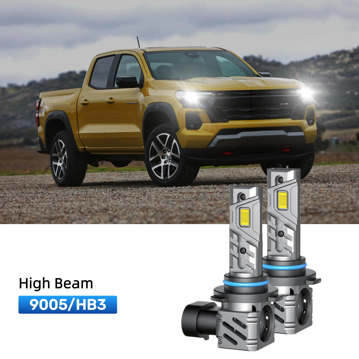 RIMTHIN 9005 LED High Beam Bulbs Fit for 2021-2022 Chevrolet Colorado Z71 LT
