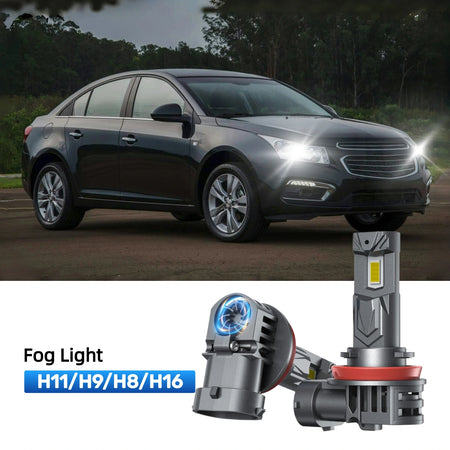 RIMTHIN H11 LED Fog Light Bulbs Fit for 2013-2015 Chevrolet Cruze
