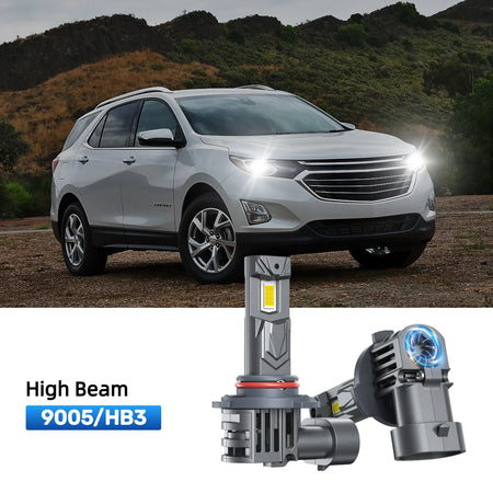 RIMTHIN 9005 LED High Beam Bulbs Fit for 2010-2018 Chevrolet Equinox 