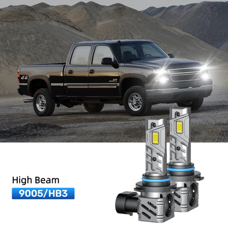 RIMTHIN 9005 LED High Beam Bulbs Fit for 1999-2006 Chevrolet Silverado 1500