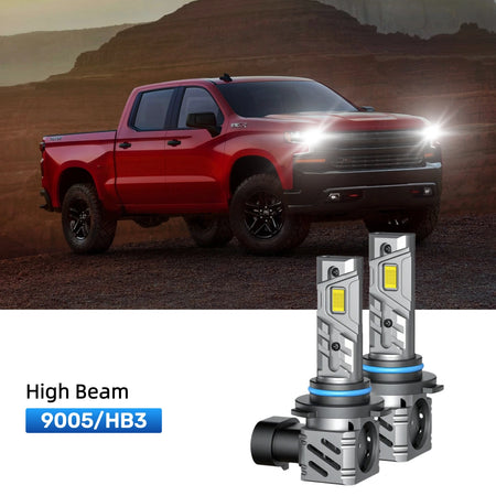RIMTHIN 9005 LED High Beam Bulbs Fit for 2019-2021 Chevrolet Silverado 1500