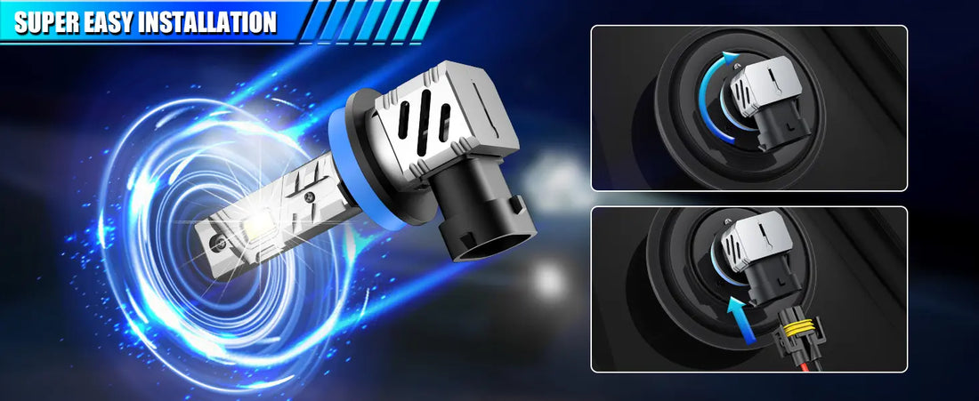 Chevrolet Silverado 3500 H11 LED Bulbs for Easy Installation