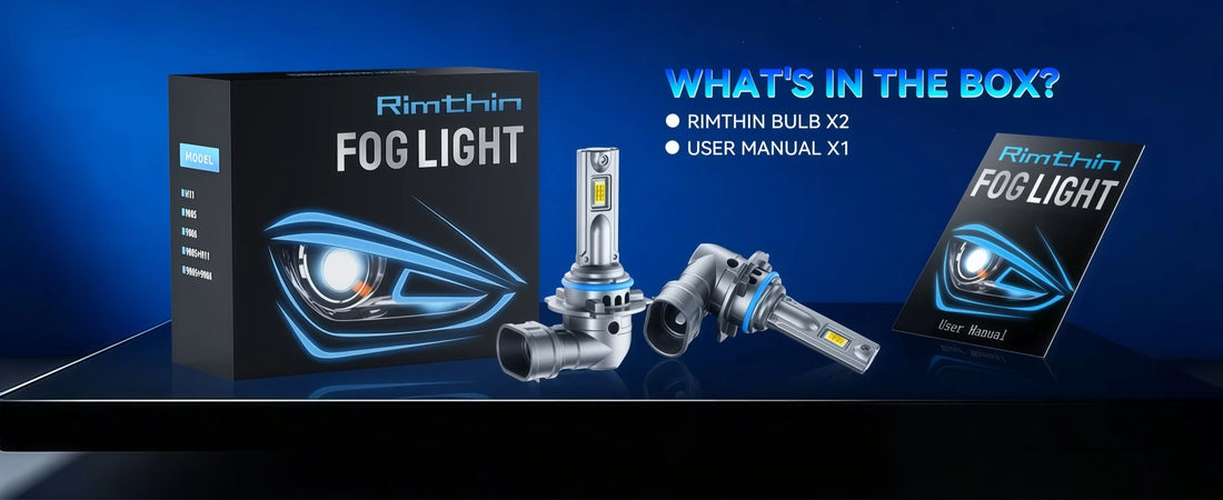 DF1 H10 LED Fog Light Bulbs Replacement Kit