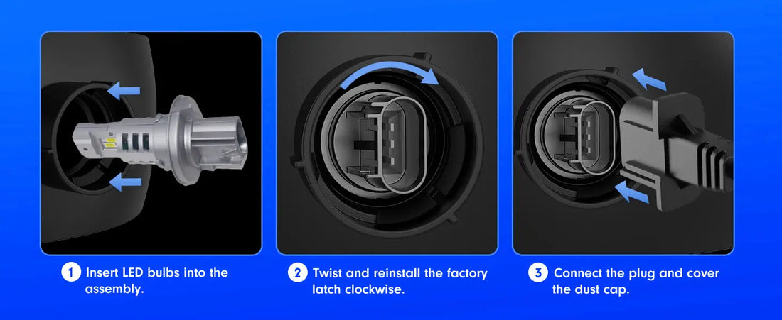 Ford F-150 H13 LED Bulbs for Easy Installation