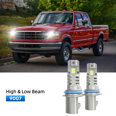 RIMTHIN 9007 LED High & Low Beam Bulbs Fit for 1997-1998 Ford F-250