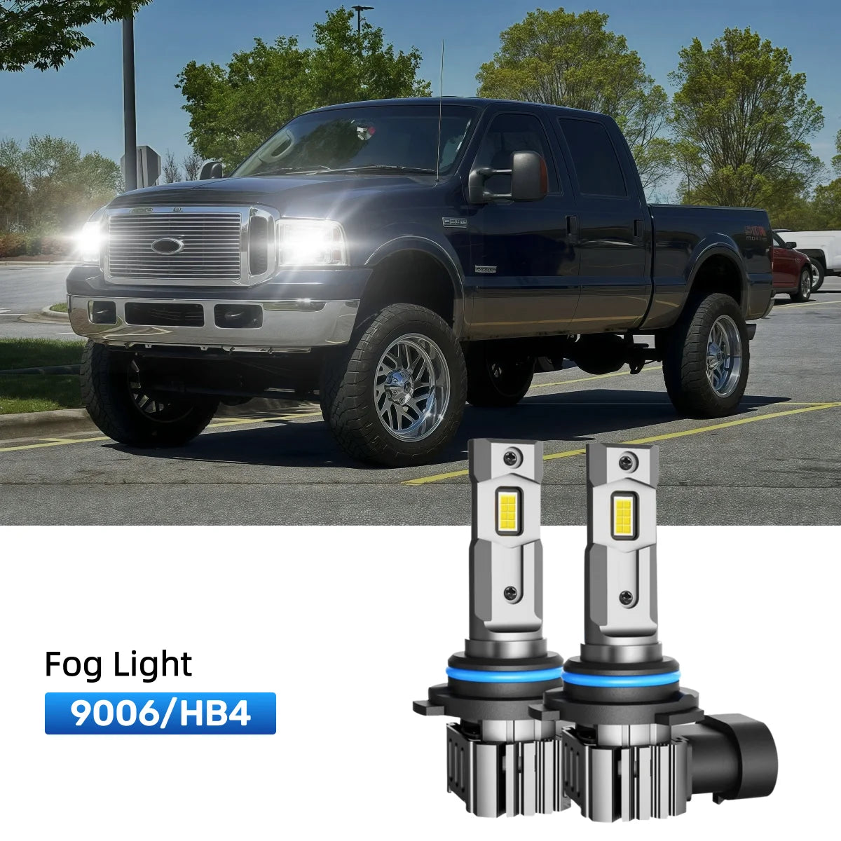 Fit for 1999-2000 Ford F-250 Super Duty 9007 LED Headlight Bulbs | Brighter  And Safer