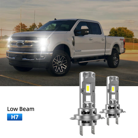 RIMTHIN H7 LED Low Beam Bulbs Fit for 2017-2020 Ford F-250 Super Duty