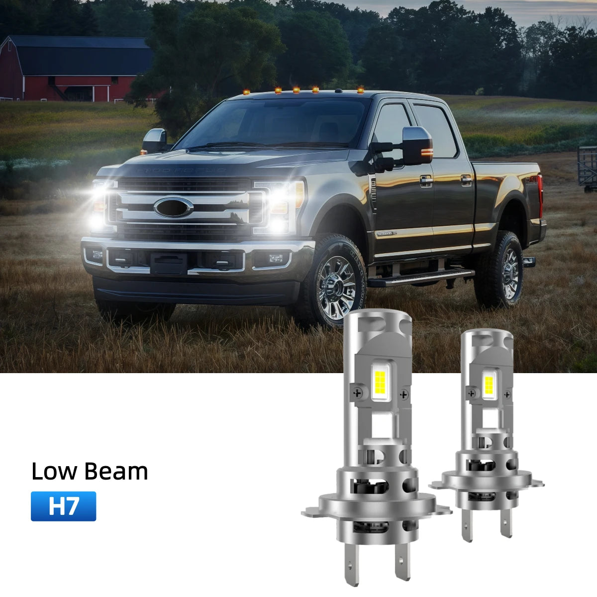 Fit for 2017-2020 Ford F-350 Super Duty H13 LED Headlight Bulbs | Brighter  And Safer