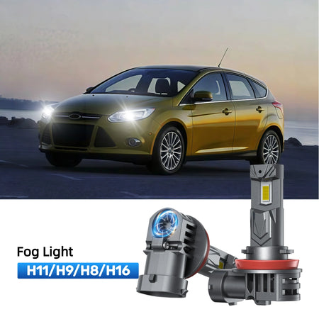 RIMTHIN H11 LED Fog Light Bulbs Fit for 2008-2011 Ford Focus