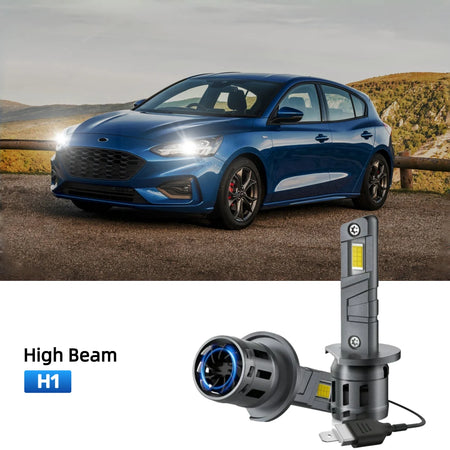 RIMTHIN H1 LED High Beam Bulbs Fit for 2015-2018 Ford Focus