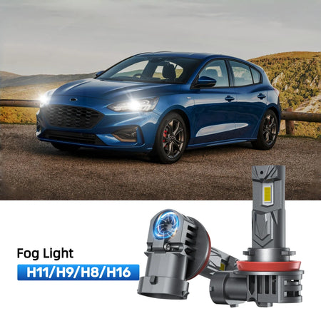 RIMTHIN H11 LED Fog Light Bulbs Fit for 2015-2018 Ford Focus