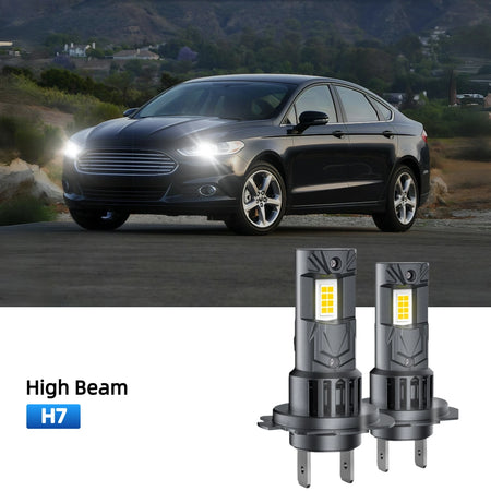 RIMTHIN H7 LED High Beam Bulbs Fit for 2006-2016 Ford Fusion
