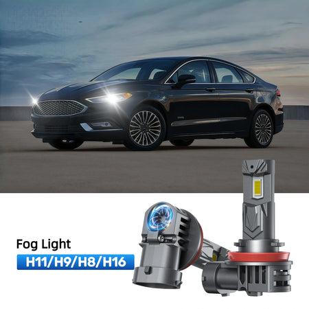 RIMTHIN H11 LED Fog Light Bulbs Fit for 2017-2018 Ford Fusion