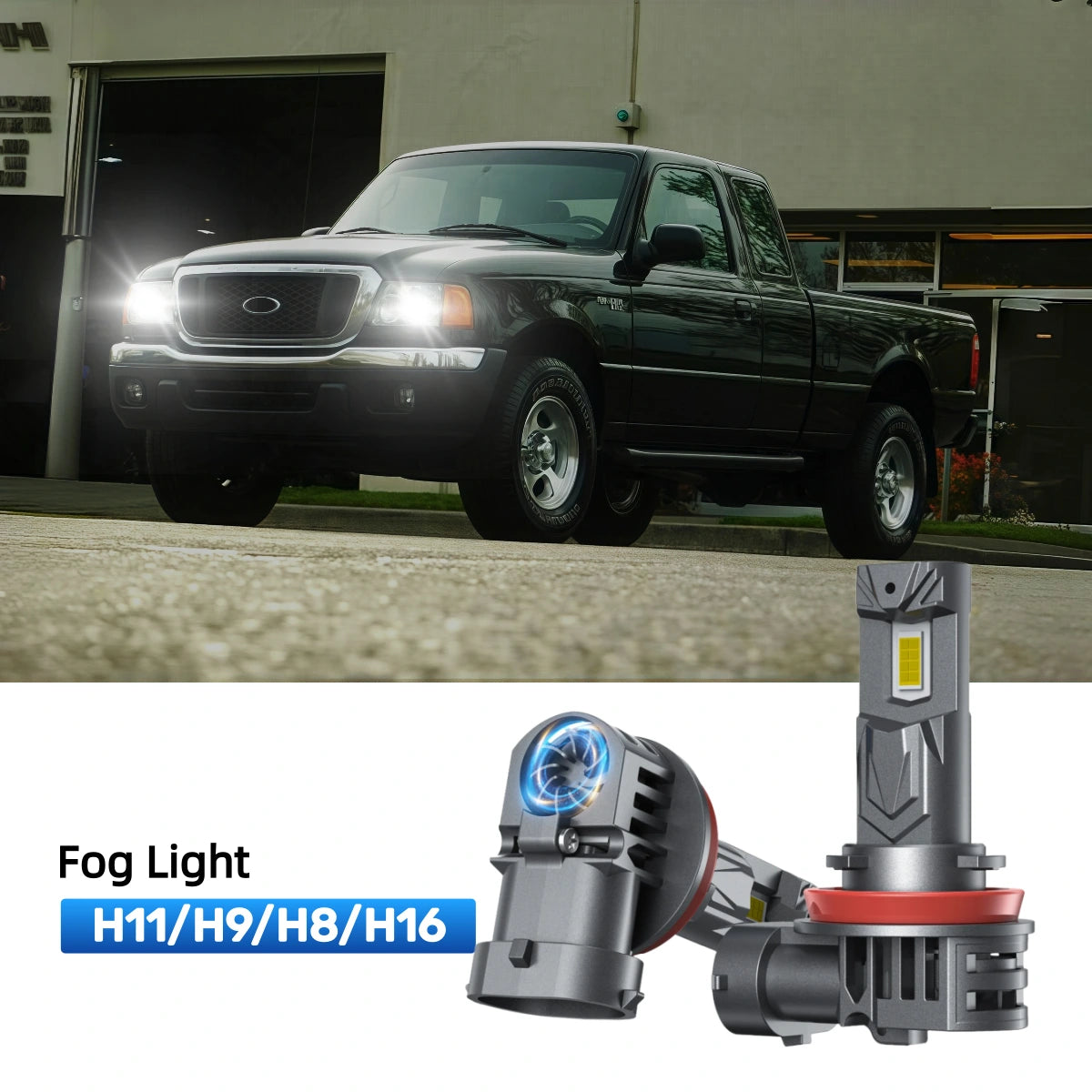 Fit for 2005 Ford Ranger 9007 LED Headlight Bulbs | Brighter  and Safer