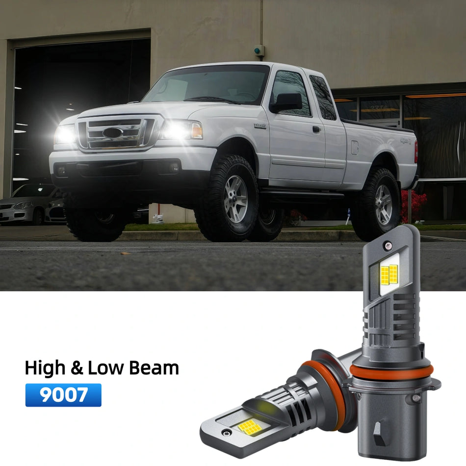Fit for 2006-2007 Ford Ranger 9007 LED Headlight Bulbs | Brighter  and Safer