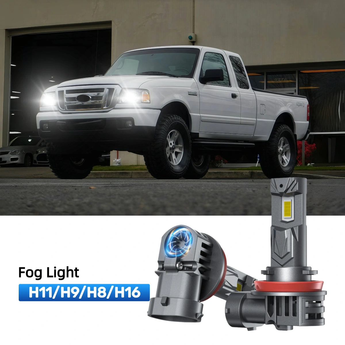 Fit for 2006-2007 Ford Ranger 9007 LED Headlight Bulbs | Brighter  and Safer