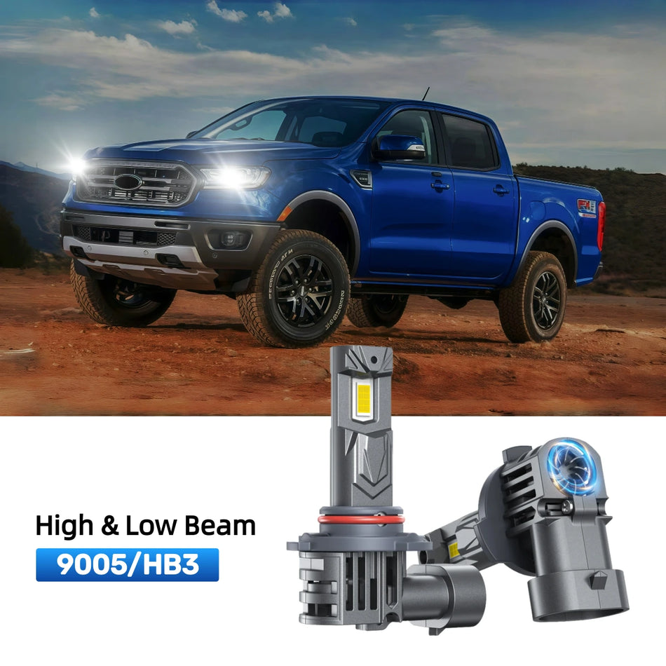 Fit for 2022 Ford Ranger 9005 LED Headlight Bulbs | Brighter  and Safer