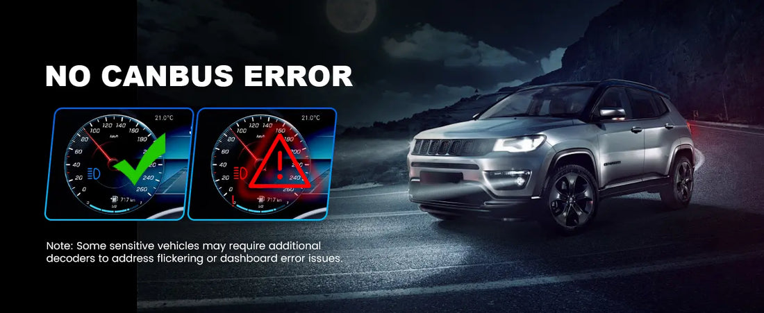 GMC Canyon LED Bulbs CANBus Error Free