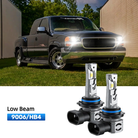 RIMTHIN 9006 LED Low Beam Bulbs Fit for 1999-2001 GMC Sierra 1500