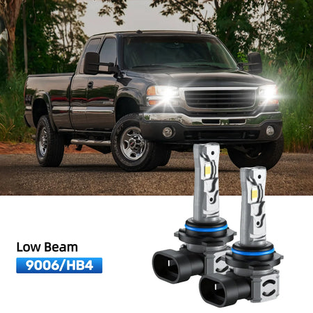 RIMTHIN 9006 LED Low Beam Bulbs Fit for 2001-2003 GMC Sierra 1500 HD