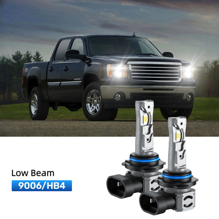 RIMTHIN 9006 LED Low Beam Bulbs Fit for 2007 GMC Sierra 1500